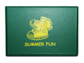 Green Vinyl Custom Autograph Book