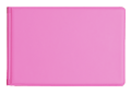 Pink Vinyl Autograph Book Blank Cover