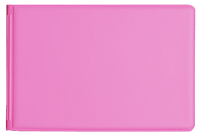 Pink Vinyl Blank Cover Autograph Book